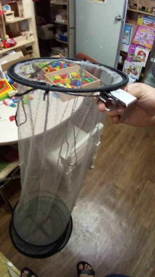 자작 살림망 거치대 (사용기강좌 - 나의낚시장비)