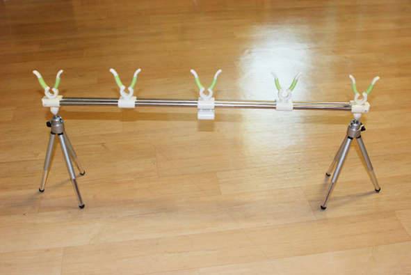 얼음낚시용 받침틀 자작입니다 (사용기강좌 - 나의낚시장비)