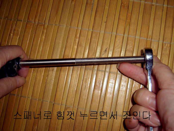 뒷꼿이 제거사진에나온3부는 니부고링약75mm로수정 (사용기강좌 - 나의낚시장비)