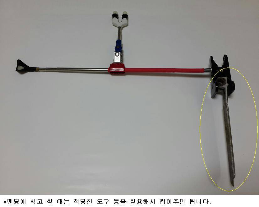 1단 받침틀의자부착용 (사용기강좌 - 나의낚시장비)