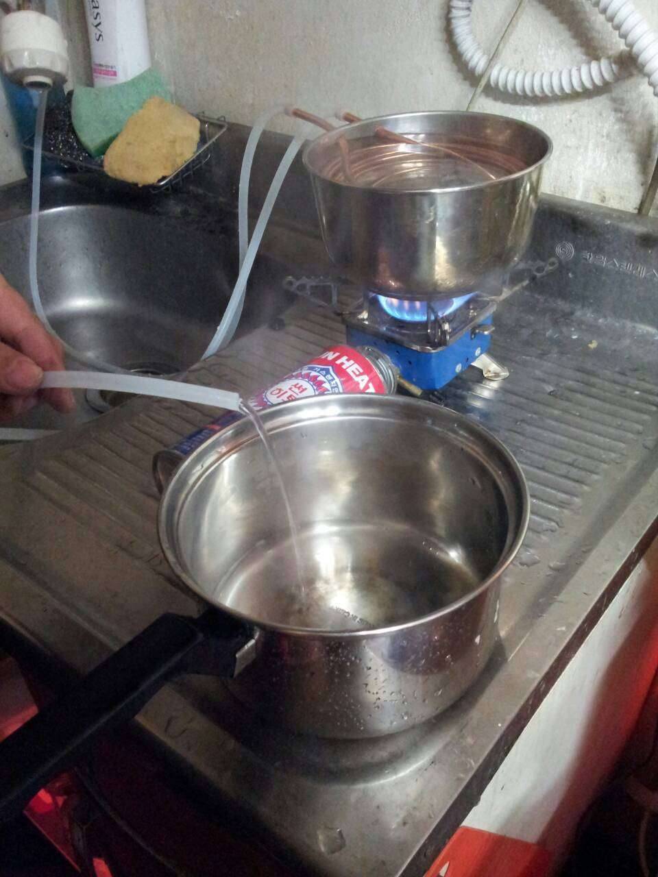 휴대용 Hot Water System (사용기강좌 - 나의낚시장비)