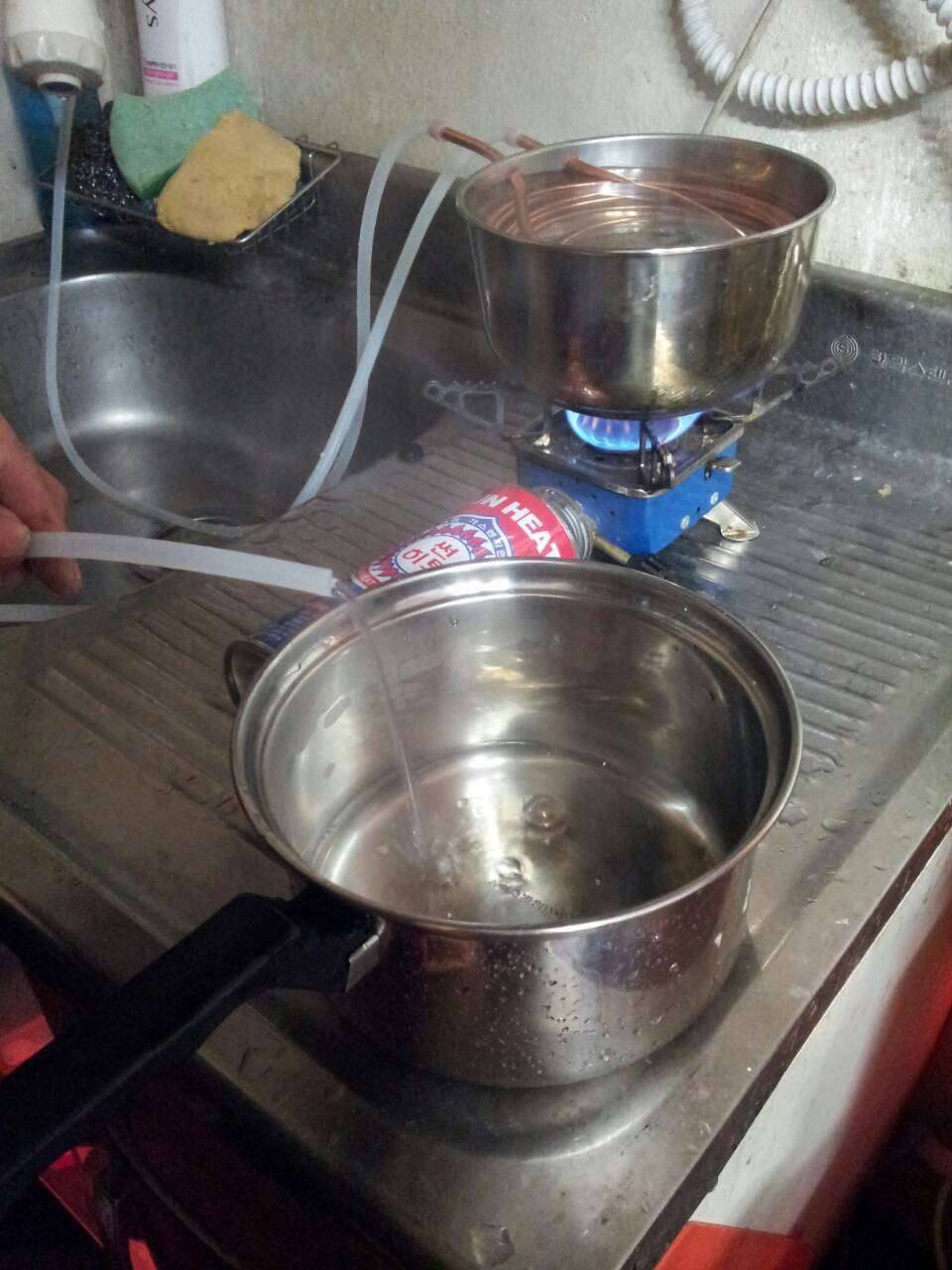 휴대용 Hot Water System (사용기강좌 - 나의낚시장비)