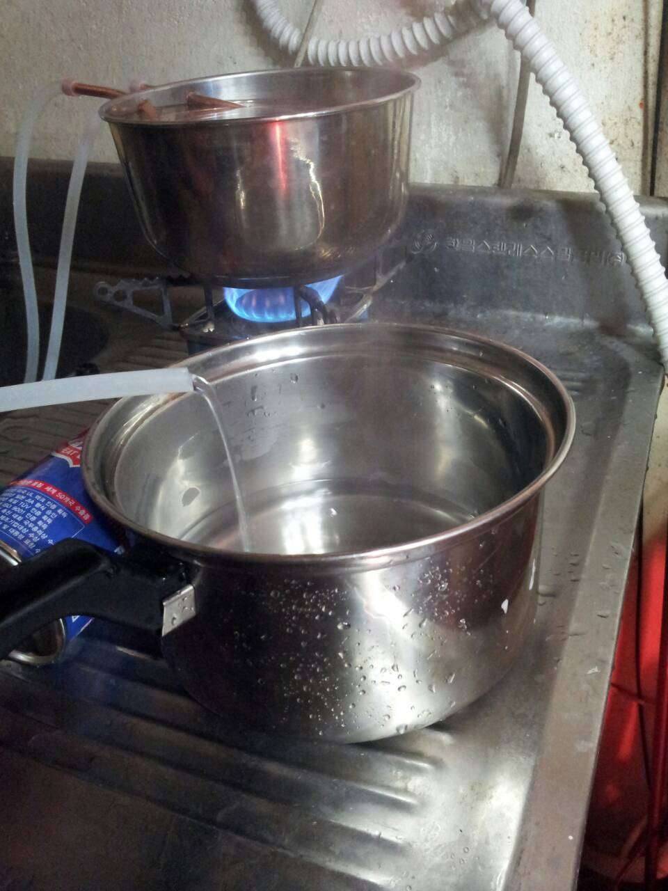 휴대용 Hot Water System (사용기강좌 - 나의낚시장비)