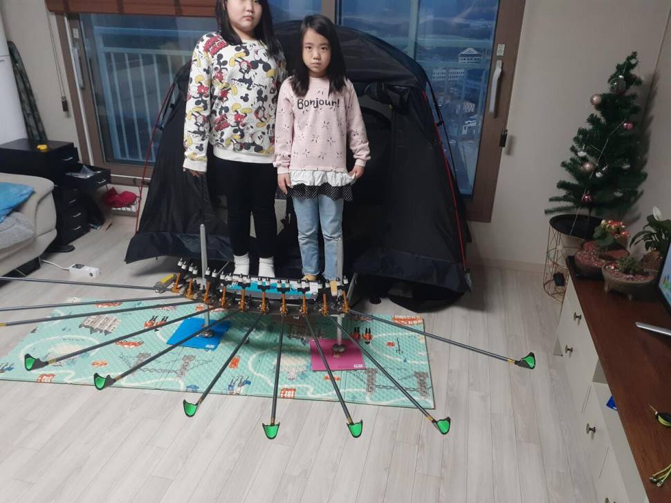 야전침대 코트텐트 발판 (사용기강좌 - 나의낚시장비)