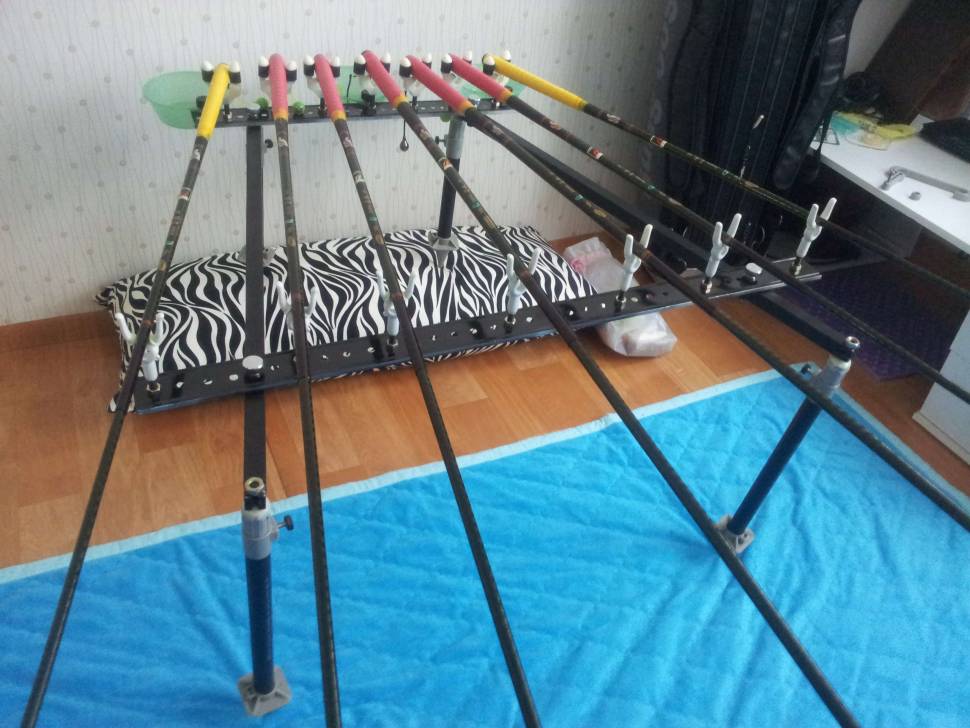 자작 허접 무받침틀입니다 (사용기강좌 - 나의낚시장비)
