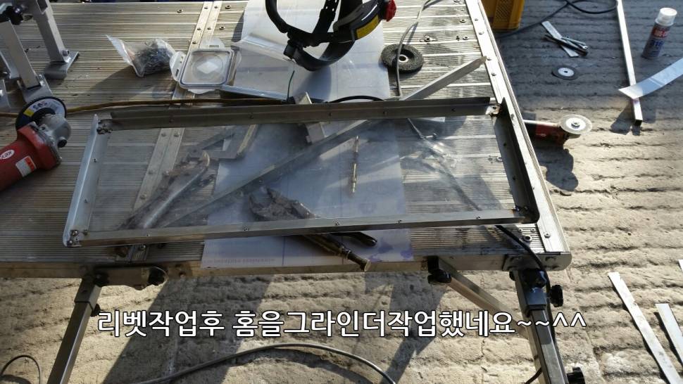 좌대양날개제작및최종마무리 (사용기강좌 - 나의낚시장비)