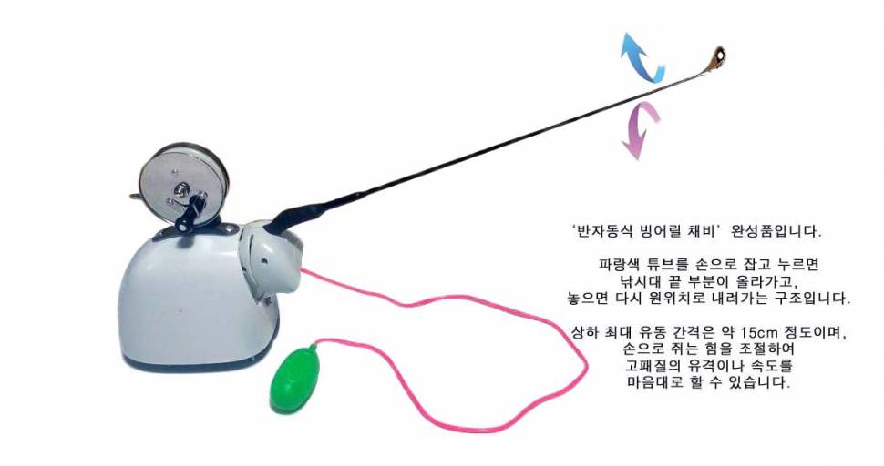 반자동 빙어릴 (사용기강좌 - 나의낚시장비)