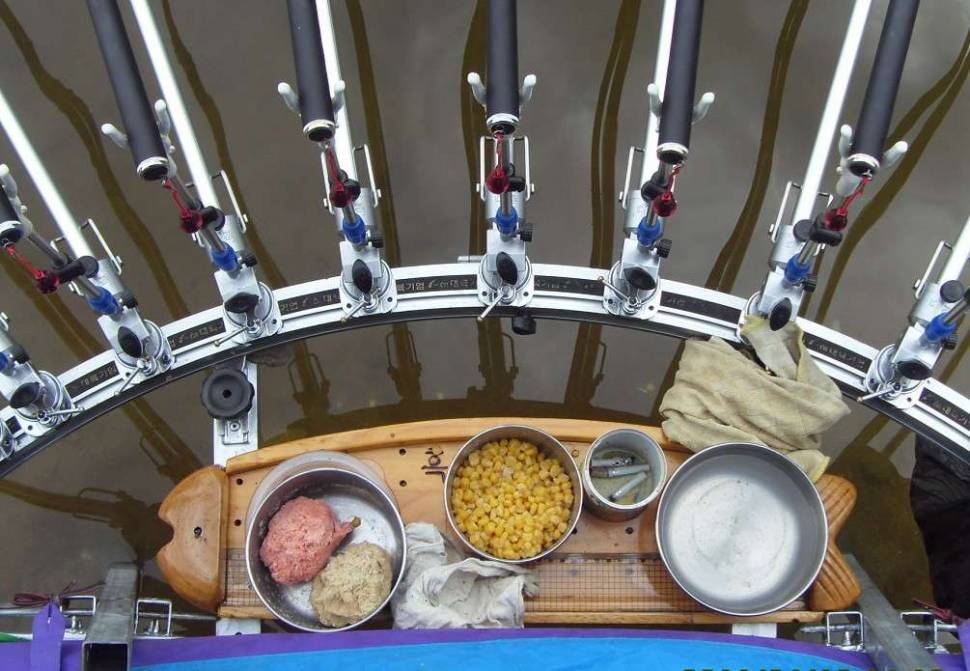 접지좌대 에서 추가로 (사용기강좌 - 나의낚시장비)