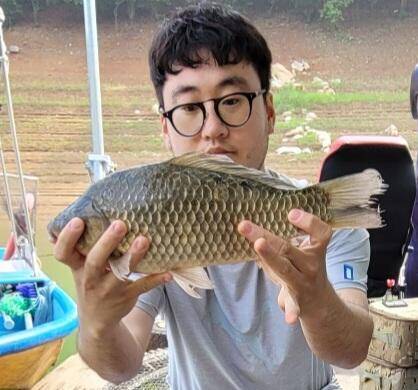 청풍신리낚시터 허리급입니다 (조황조행기 - 충주호조황속보)