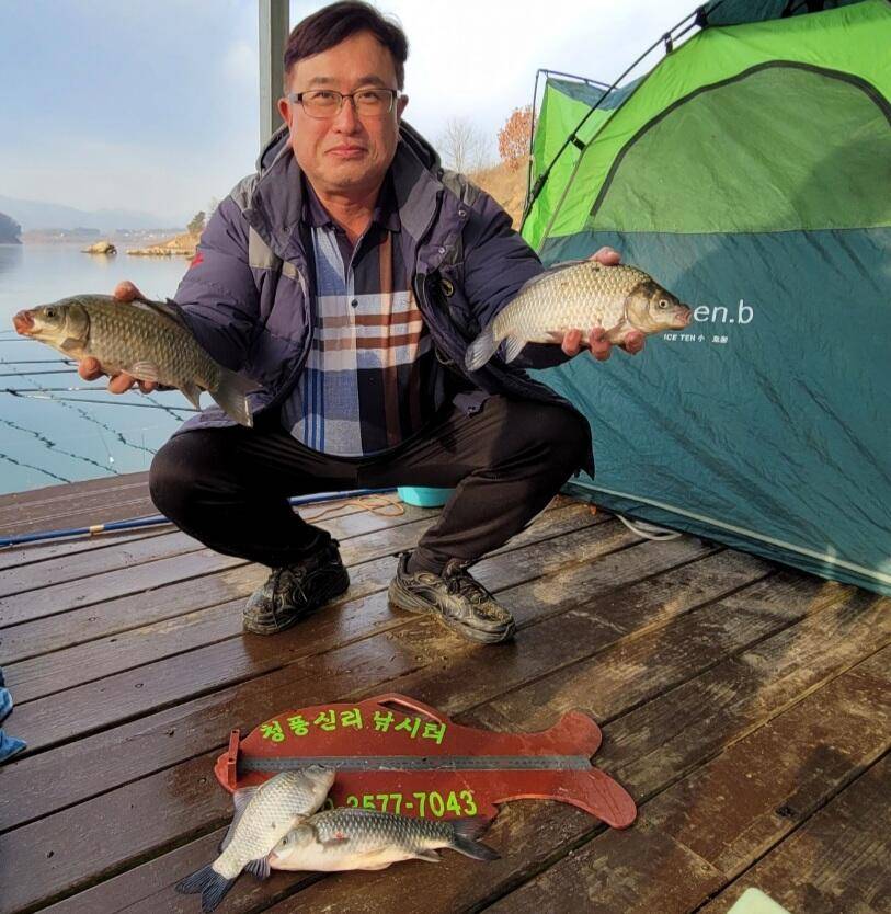 청풍신리낚시터 조황정보입니다 (조황조행기 - 충주호조황속보)