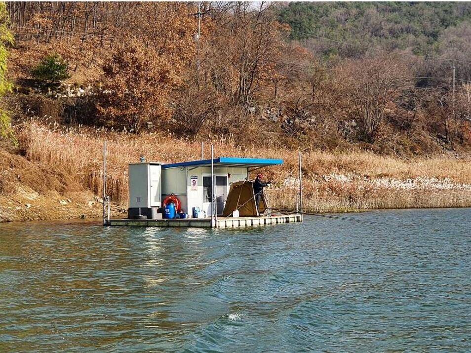 청풍신리낚시터 4짜 조황입니다 (조황조행기 - 충주호조황속보)