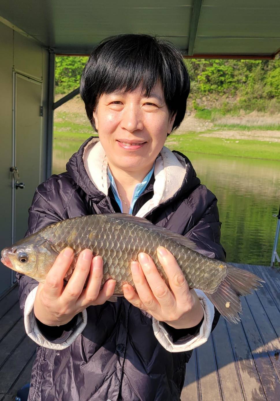 실리곡낚시터 허리급 조황입니다 (조황조행기 - 충주호조황속보)