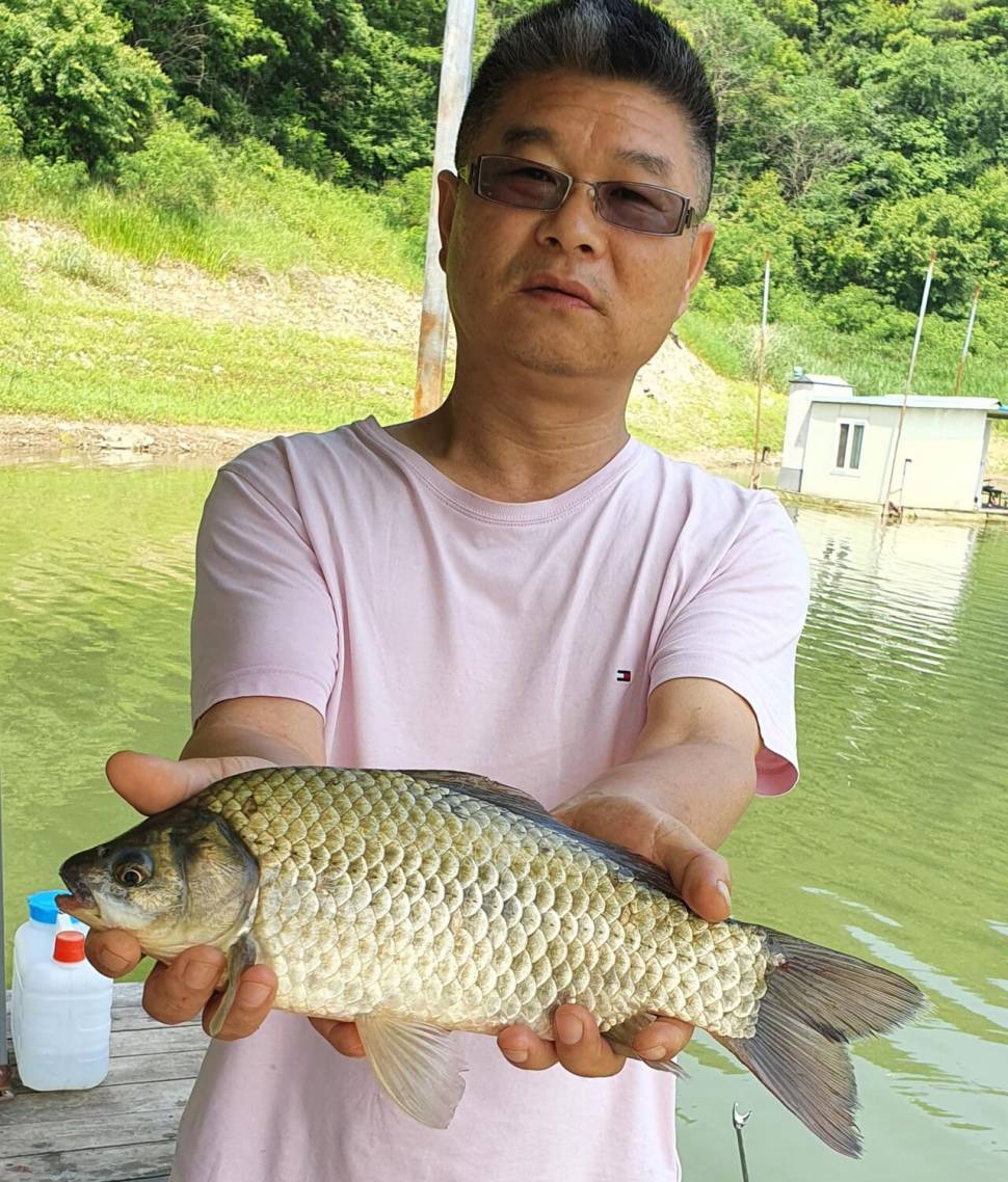 실리곡낚시터 허리급 조황입니다 (조황조행기 - 충주호조황속보)