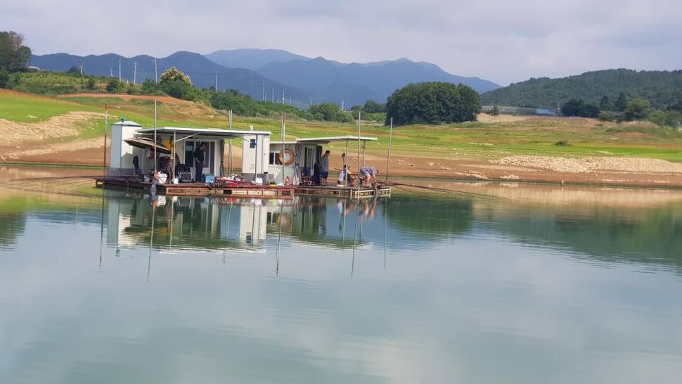 한버들 4짜 포함 허릿급 조황입니다 (조황조행기 - 충주호조황속보)
