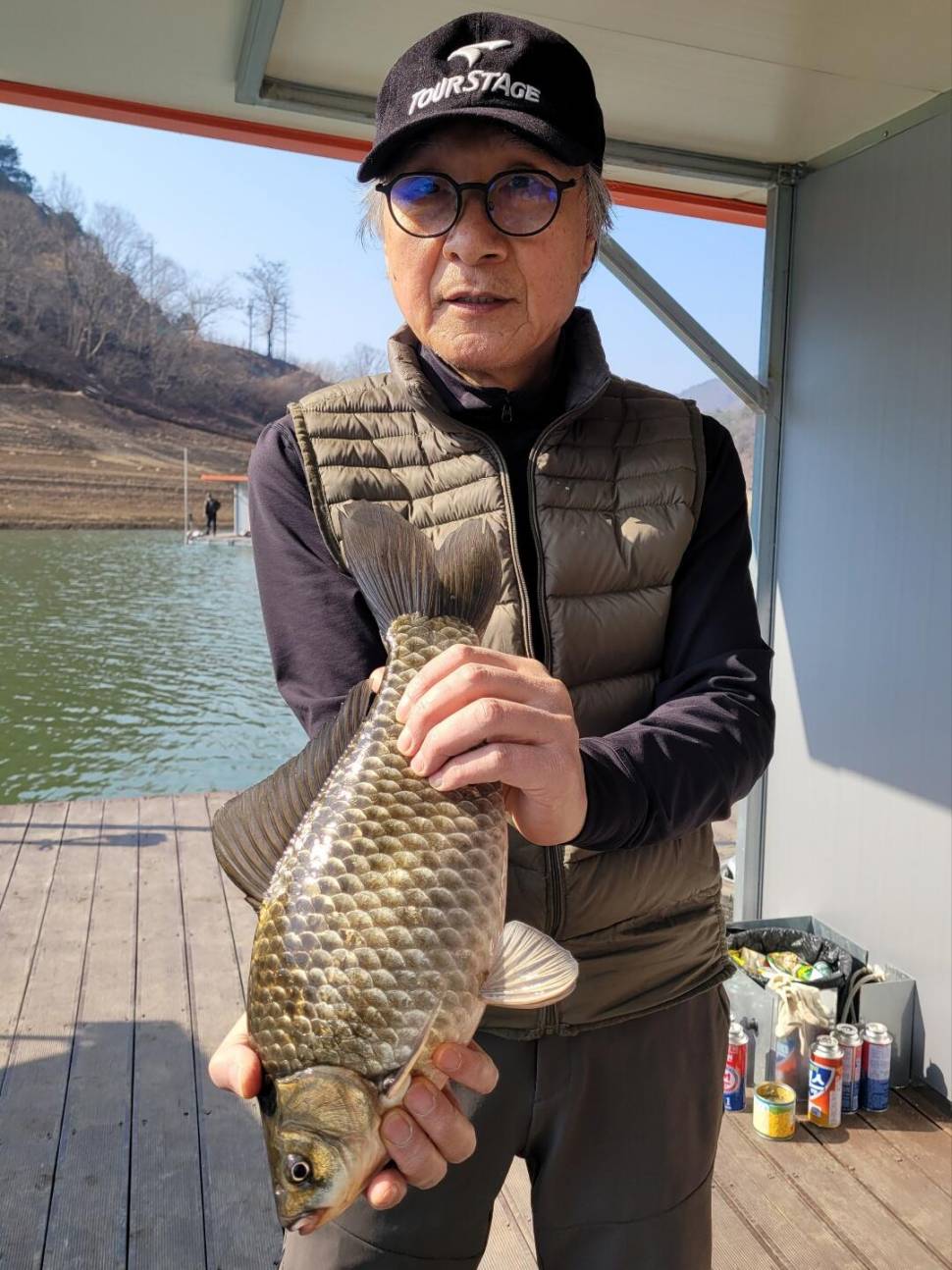 실리곡낚시터 41cm 조황입니다 (조황조행기 - 충주호조황속보)