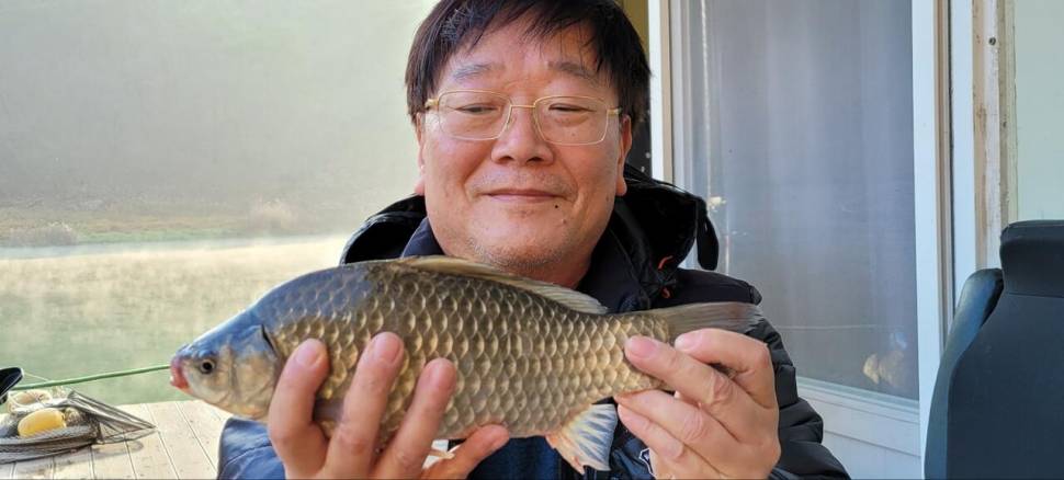 청풍신리낚시터 허리급입니다 (조황조행기 - 충주호조황속보)