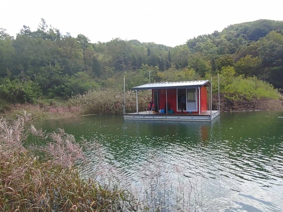 돌감낚시터 조황 및 신축 대좌대 오픈 (조황조행기 - 충주호조황속보)