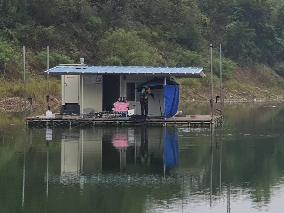 실리곡낚시터 허리급 조황입니다 (조황조행기 - 충주호조황속보)