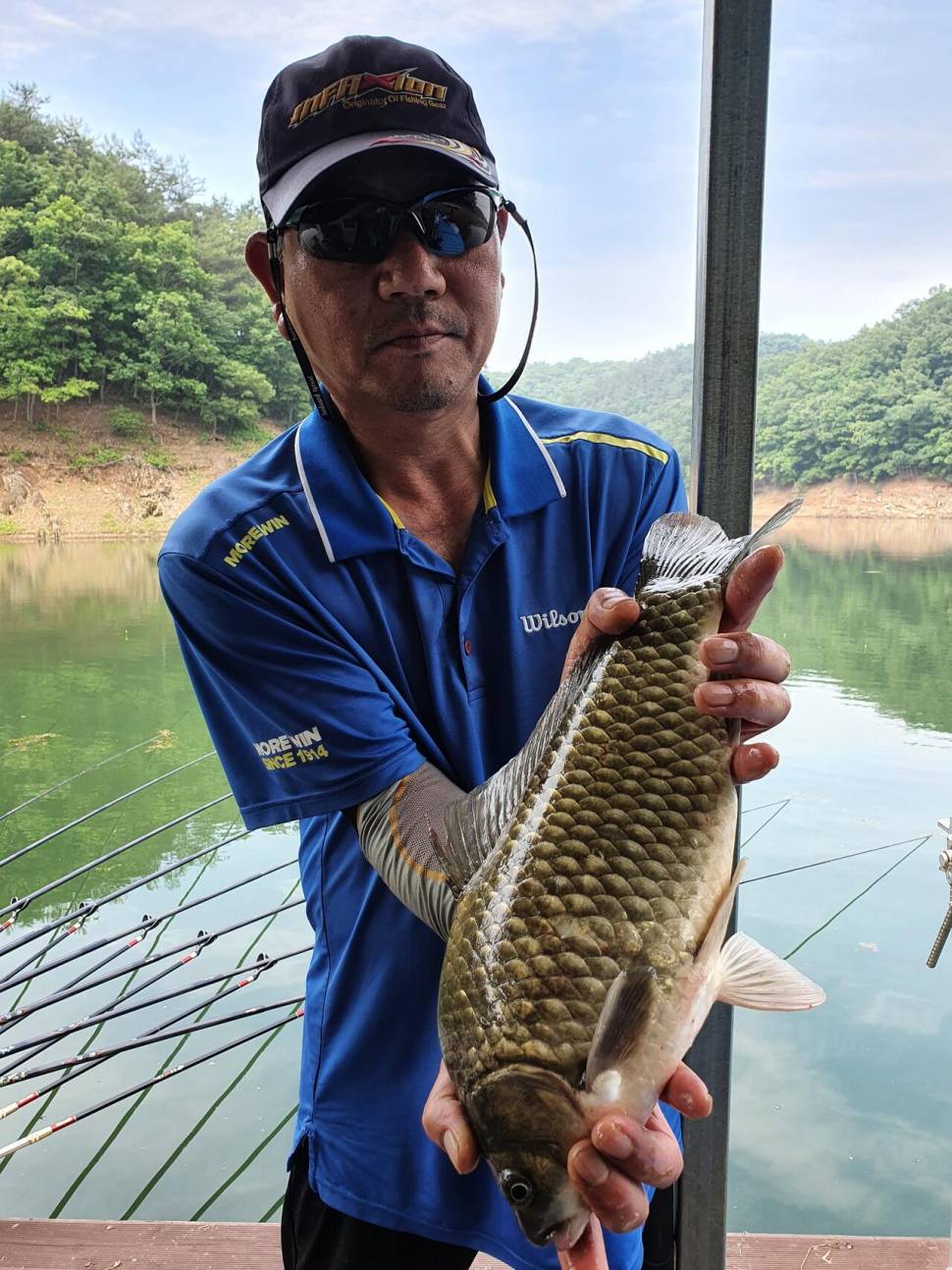 청풍신리낚시터 44cm41cm외 허리급 조황입니다 (조황조행기 - 충주호조황속보)