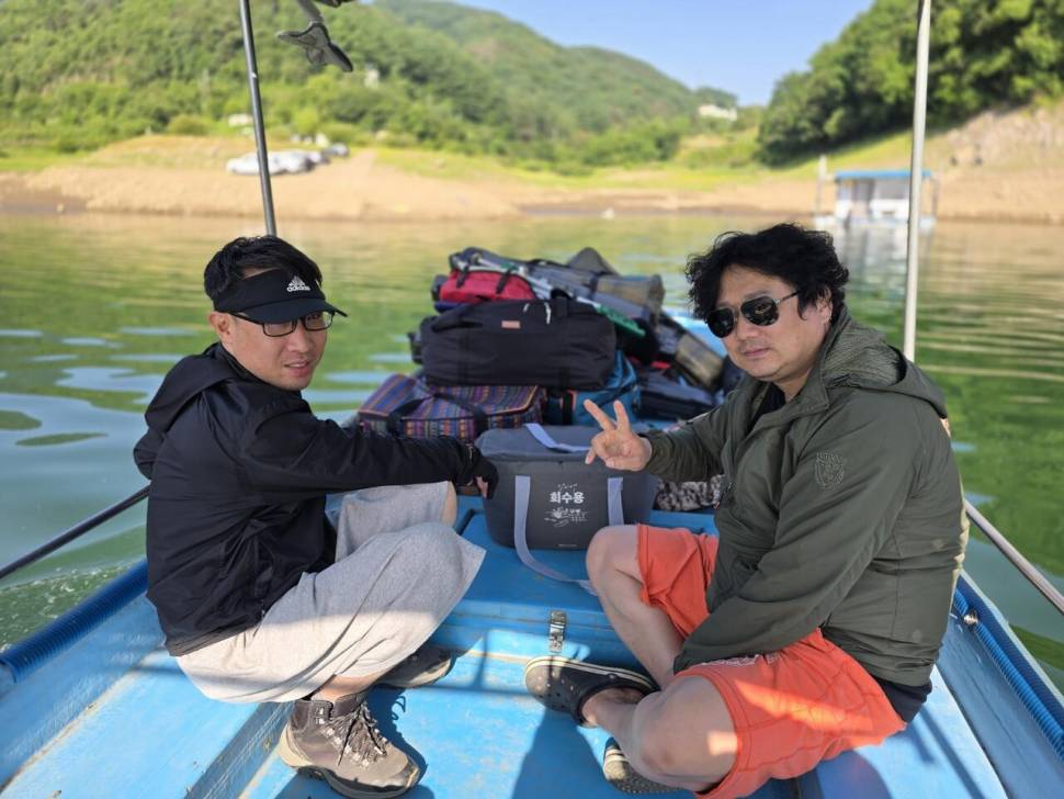 노인과 강풍 (조황조행기 - 충주호조황속보)