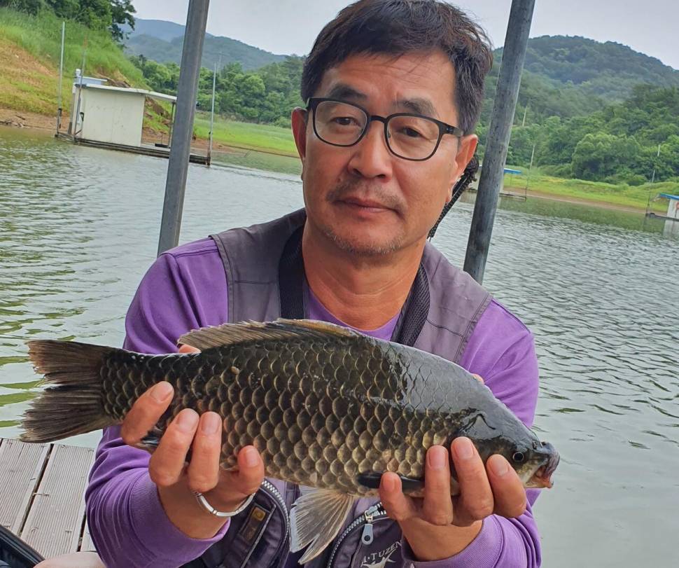 실리곡낚시터 41cm외 허리급 조황입니다 (조황조행기 - 충주호조황속보)