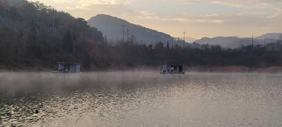 실리곡낚시터 허리급 조황입니다 (조황조행기 - 충주호조황속보)