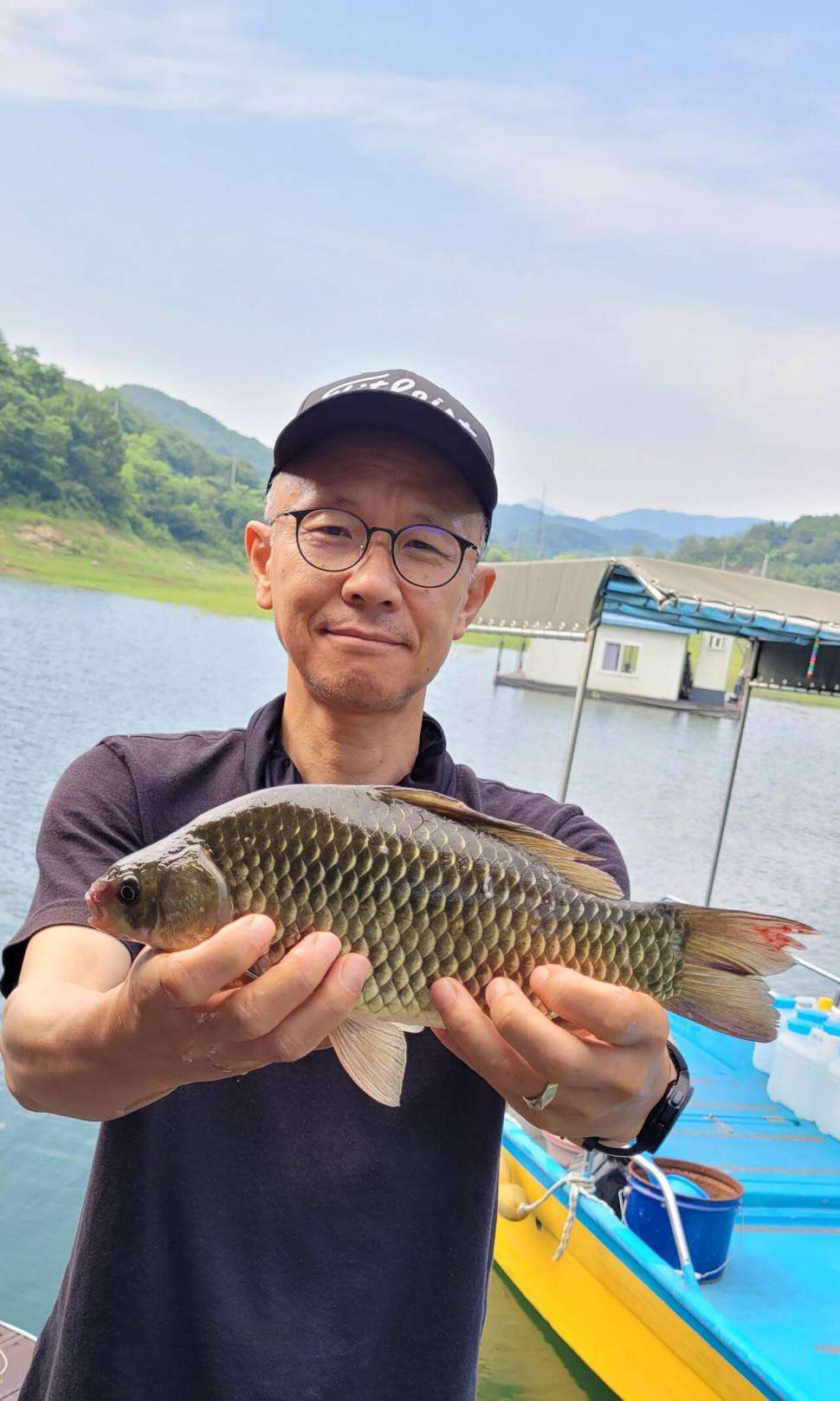 청풍실리곡낚시터 허리급 조황입니다 (조황조행기 - 충주호조황속보)
