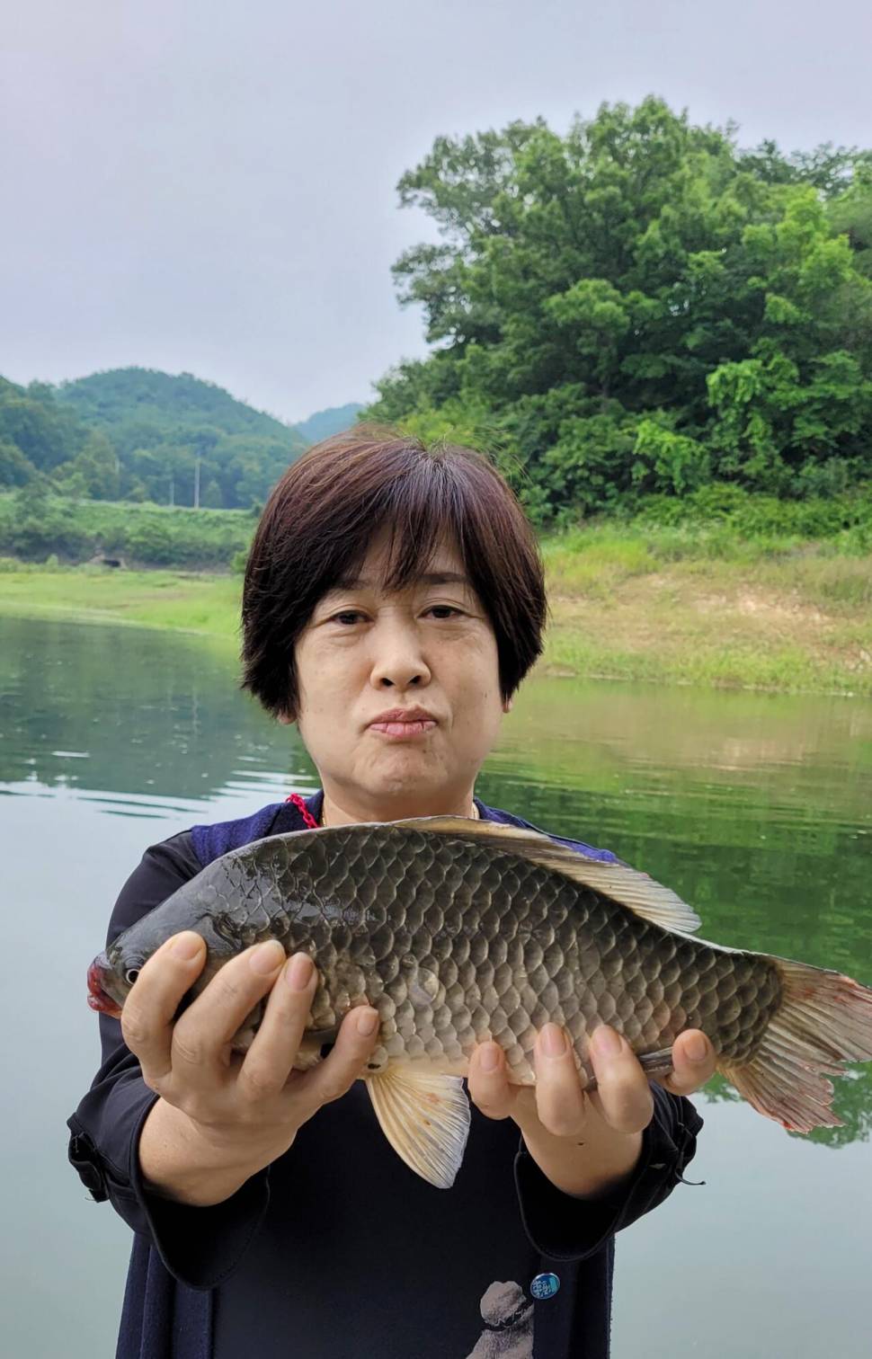 실리곡낚시터 허리급 조황입니다 (조황조행기 - 충주호조황속보)