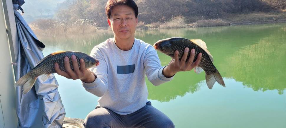 청풍신리낚시터 4짜외 허리급 조황입니다 (조황조행기 - 충주호조황속보)