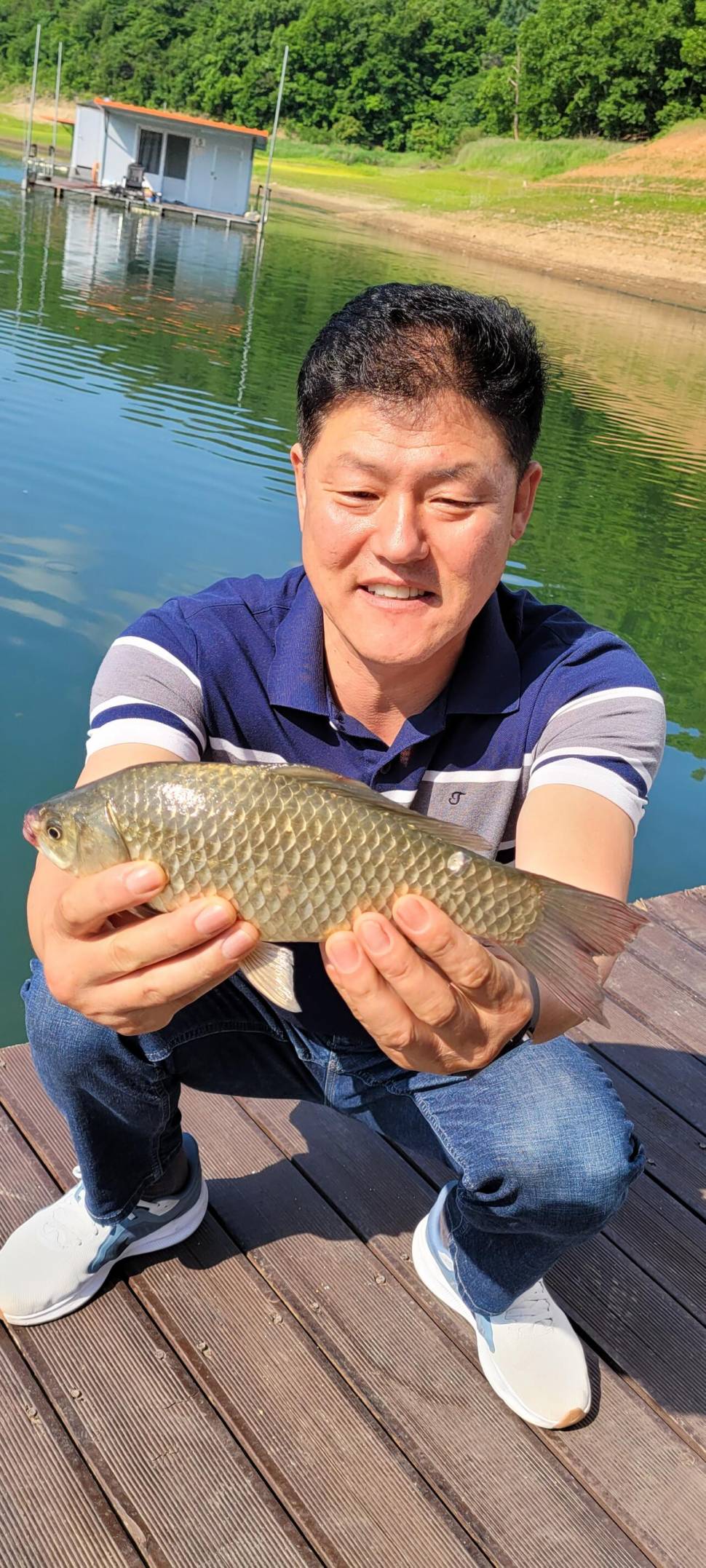 청풍 실리곡낚시터 허리급 조황입니다 (조황조행기 - 충주호조황속보)