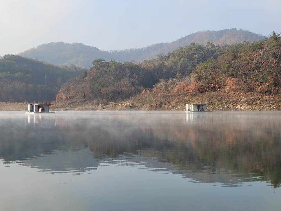 실리곡낚시터 허리급 조황입니다 (조황조행기 - 충주호조황속보)
