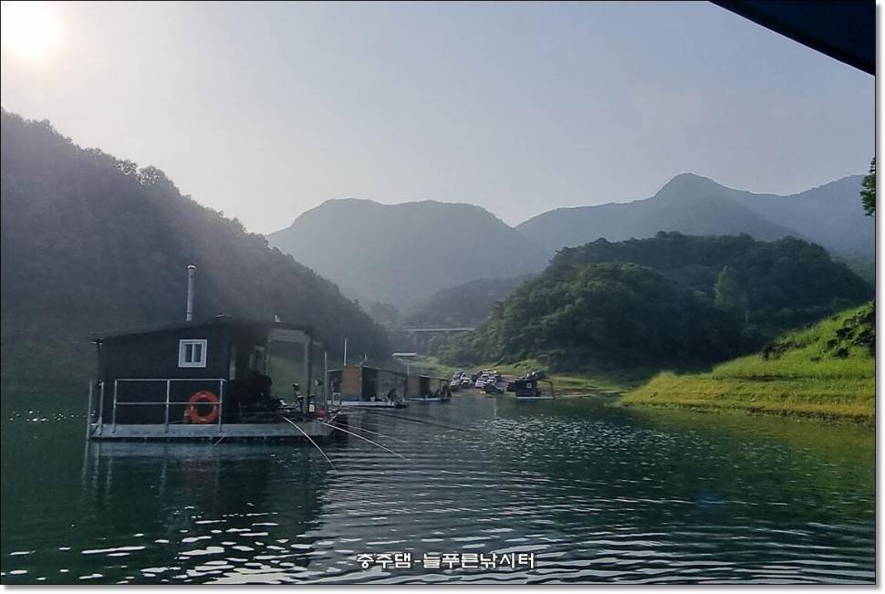 간밤에 폭우가 내렸습니다 (조황조행기 - 충주호조황속보)
