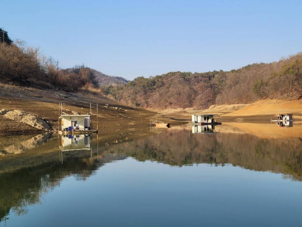 실리곡낚시터 허리급 조황입니다 (조황조행기 - 충주호조황속보)