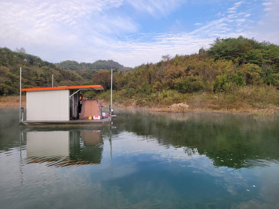 청풍 실리곡낚시터 조황입니다 (조황조행기 - 충주호조황속보)