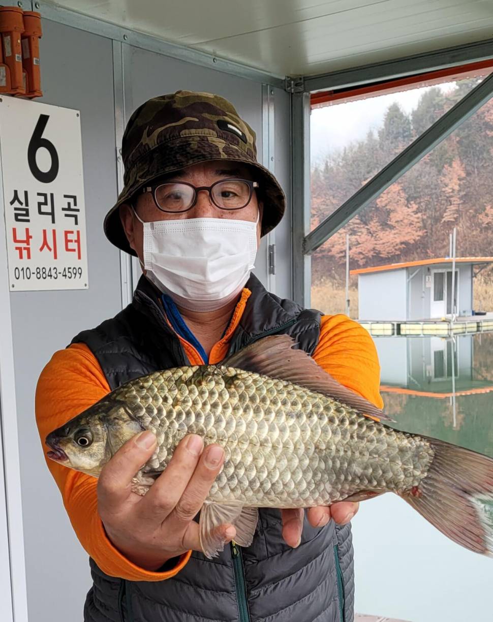 실리곡낚시터 허리급 조황입니다 (조황조행기 - 충주호조황속보)