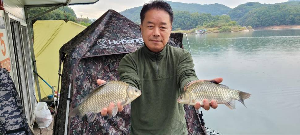 청풍신리낚시터 허리급 조황입니다 (조황조행기 - 충주호조황속보)