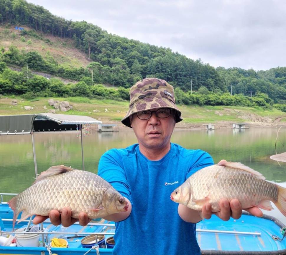 실리곡낚시터 조황입니다 (조황조행기 - 충주호조황속보)
