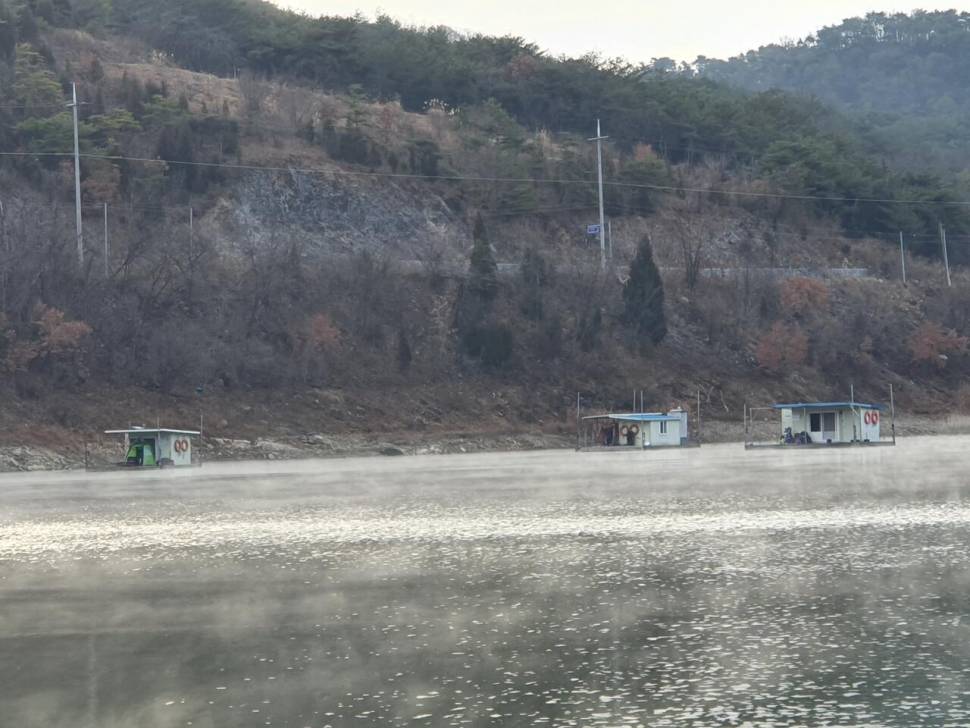 실리곡낚시터 허리급 조황입니다 (조황조행기 - 충주호조황속보)