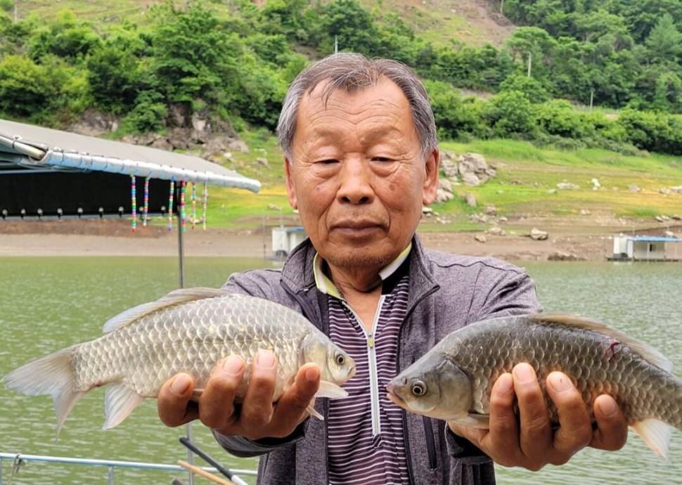실리곡낚시터 조황입니다 (조황조행기 - 충주호조황속보)