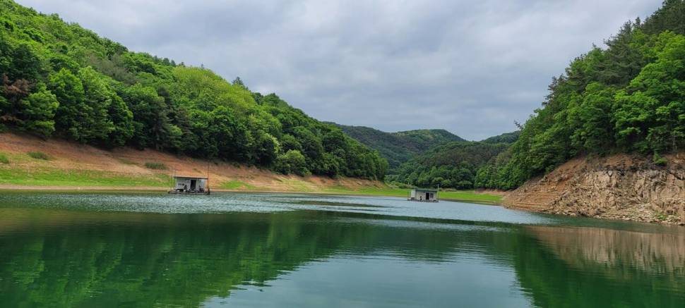 청풍신리낚시터 허리급입니다 (조황조행기 - 충주호조황속보)