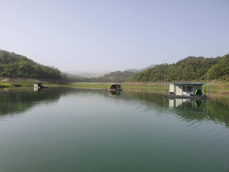 실리곡낚시터 허리급 4수 조황입니다 (조황조행기 - 충주호조황속보)