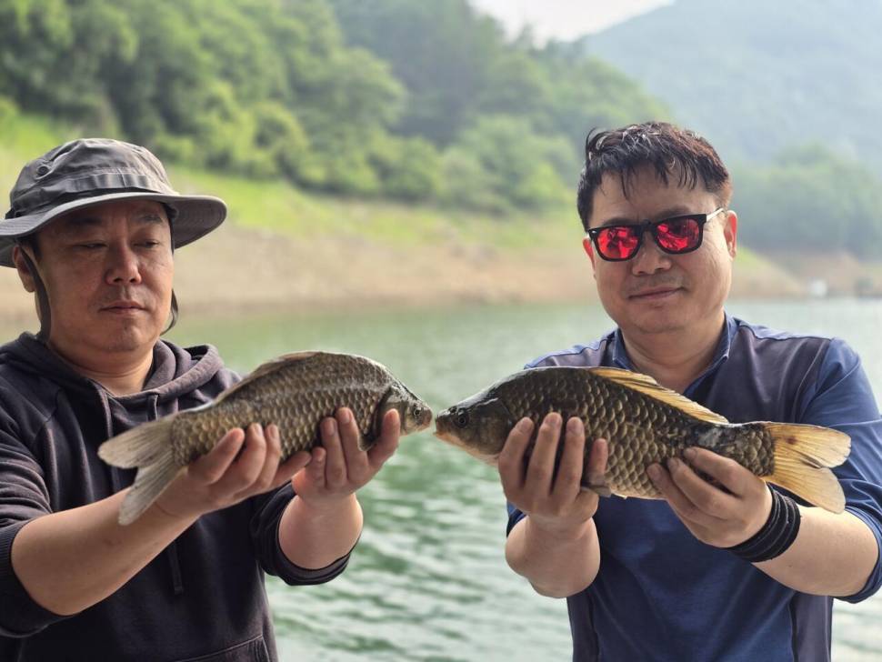 오늘도 대물들이 (조황조행기 - 충주호조황속보)