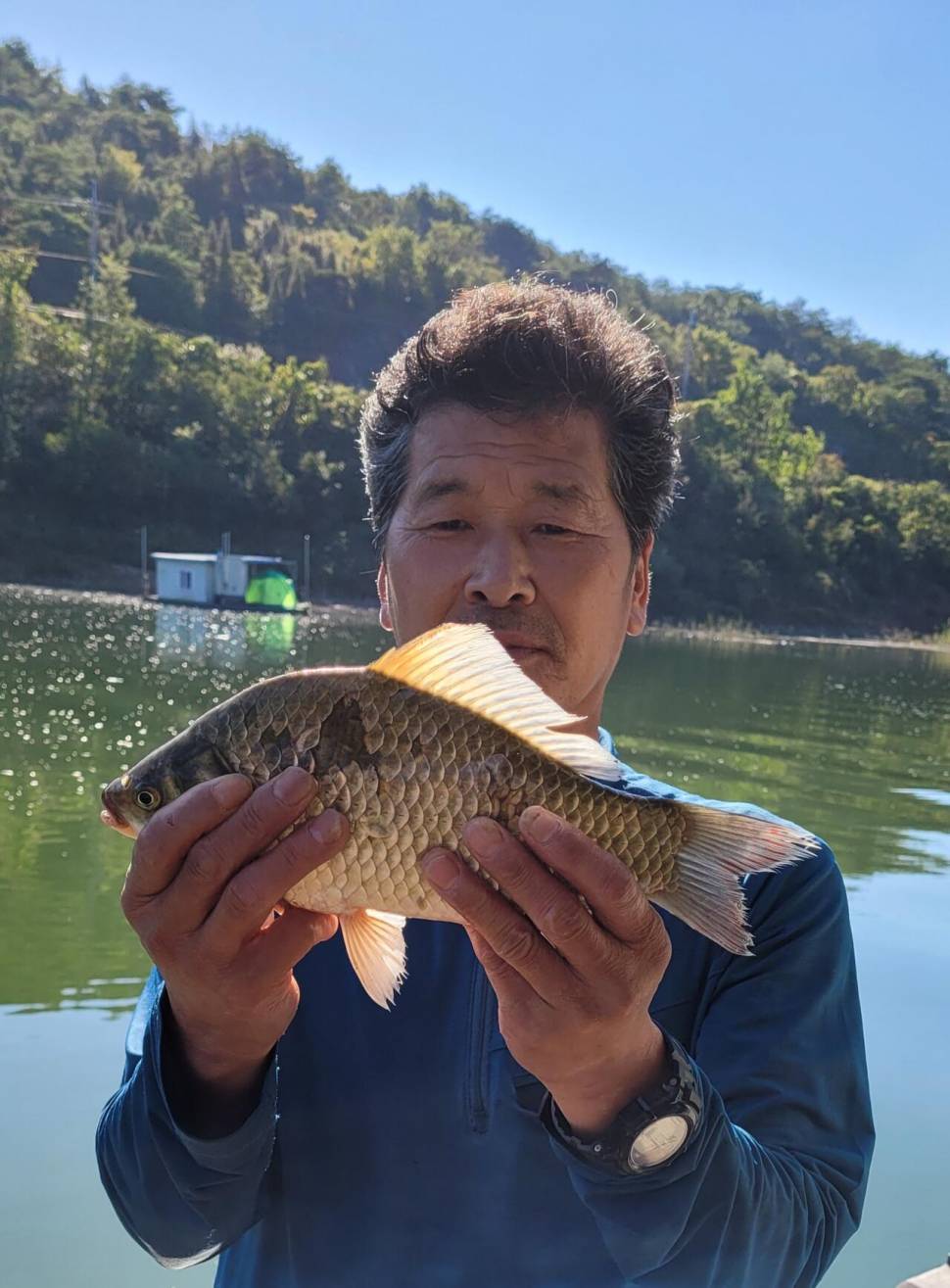실리곡낚시터 허리급 조황입니다 (조황조행기 - 충주호조황속보)