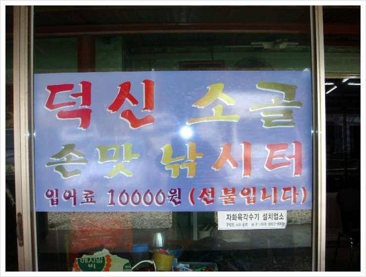 울산 덕진 소골낚시터 (유료터정보 - 유료터조행기)