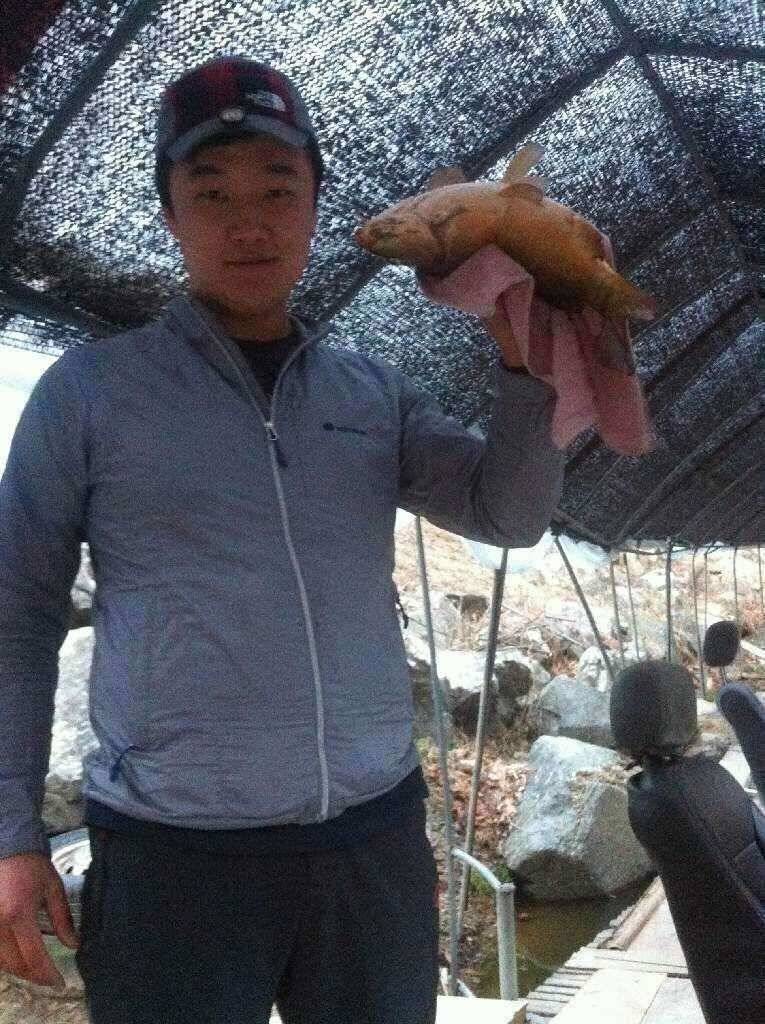 날씨따듯하니 강원도 횡성 강태공낚시터로 나들이 (유료터정보 - 유료터조행기)