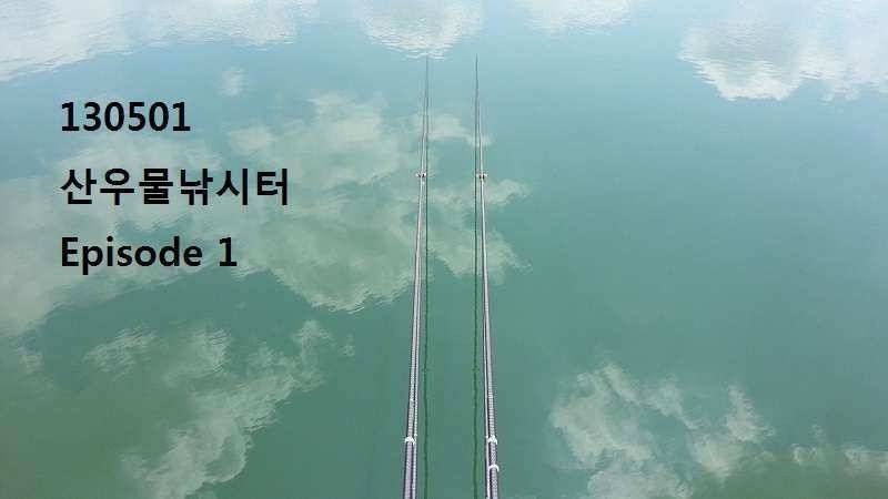 130501 산우물낚시터 Episode 1 (유료터정보 - 유료터조행기)
