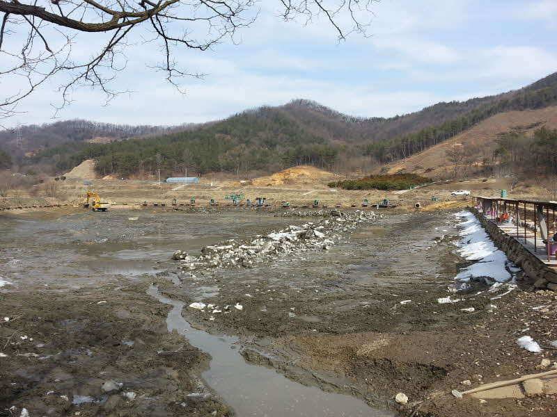 새롭게 단장하고 개장을 앞둔 황청리 낚시터를 찾아서 (유료터정보 - 유료터조행기)