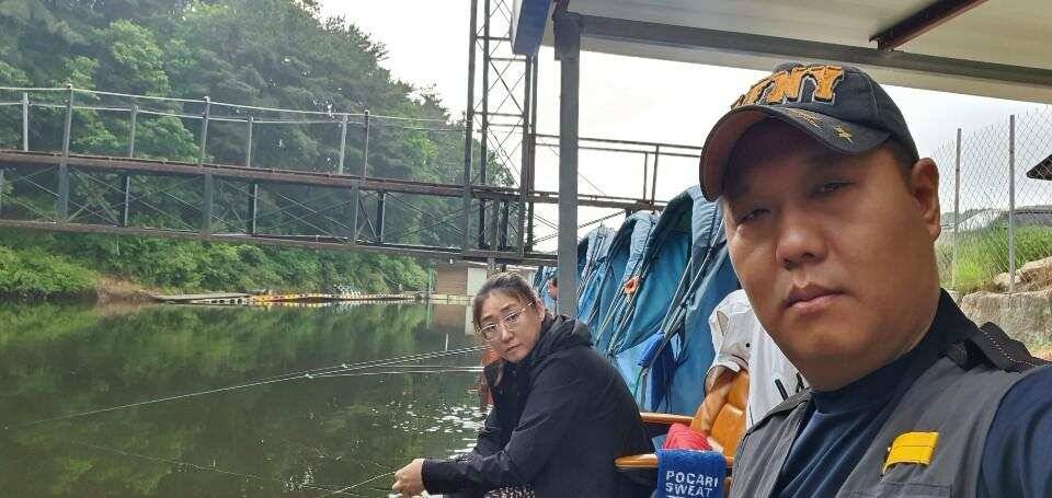 블랙베어의 유료터 조행기 동교낚시터 와이프와 짬낚시 (유료터정보 - 유료터조행기)