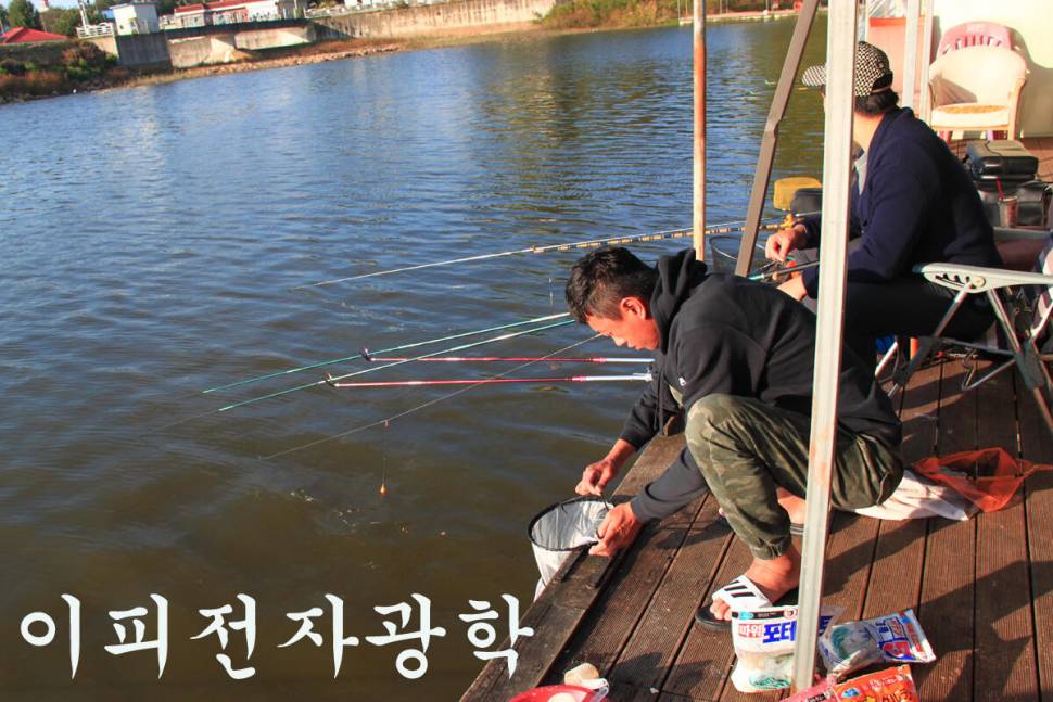 기온이 떨어져도 만정낚시터 (유료터정보 - 유료터조행기)