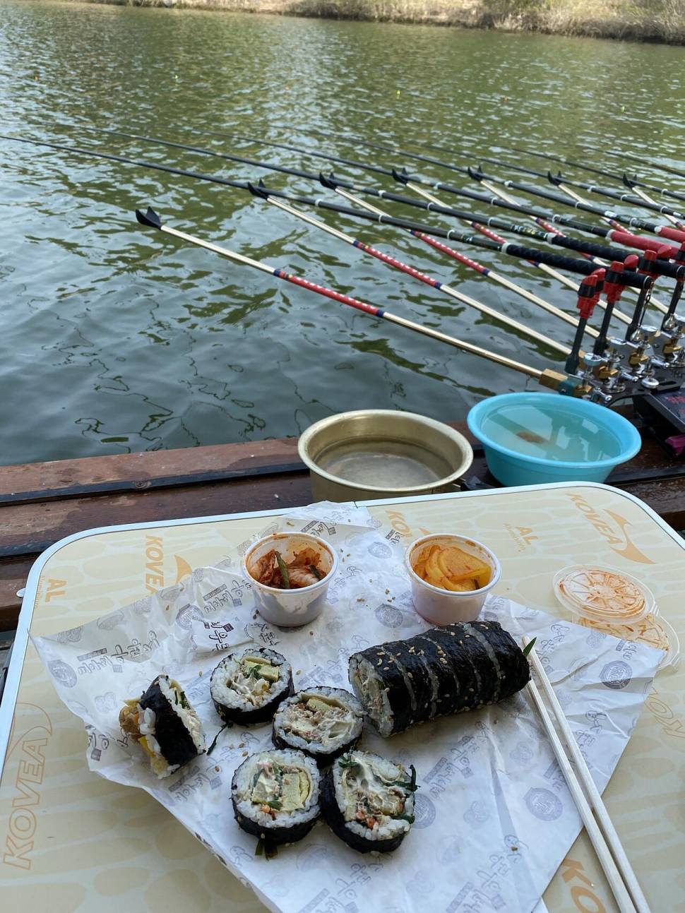 잔잔한손맛 묵직한손맛 그리고 화끈한손맛 안성 용설지 (유료터정보 - 유료터조행기)